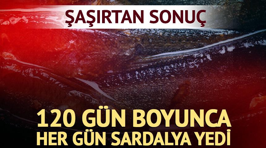 Bir kadın 120 g&uuml;n boyunca her g&uuml;n sardalya yedi: Sonucu şaşırttı