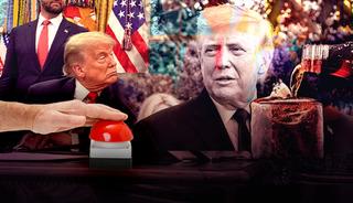 Trump onsuz yapamıyor! Tek butonla &ouml;n&uuml;ne geliyor