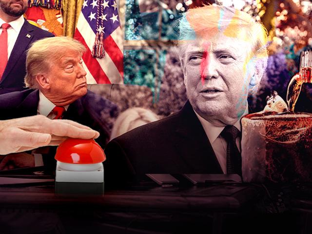 Trump onsuz yapamıyor! Tek butonla &ouml;n&uuml;ne geliyor