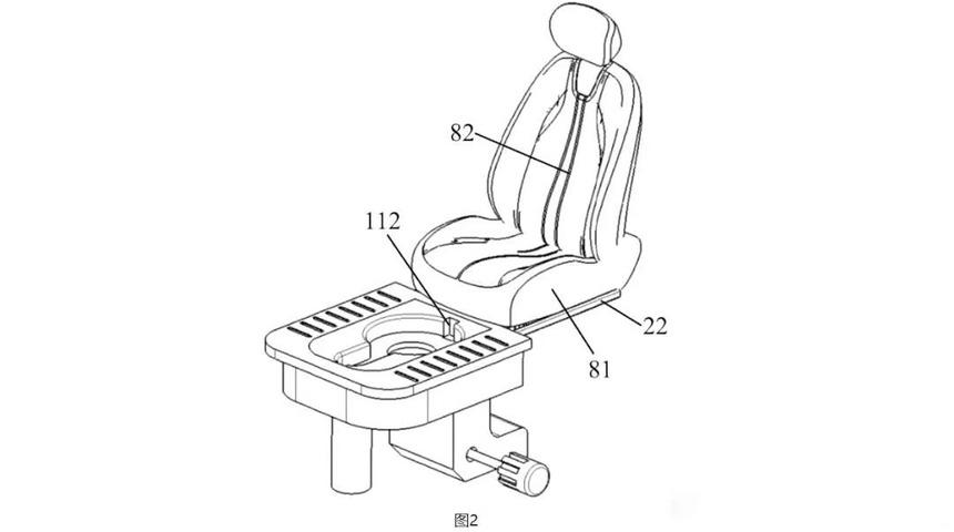 Uzun yolculuklarda mola derdine son: İşte koltuk altından &ccedil;ekmece gibi a&ccedil;ılan ara&ccedil; i&ccedil;i tuvalet!