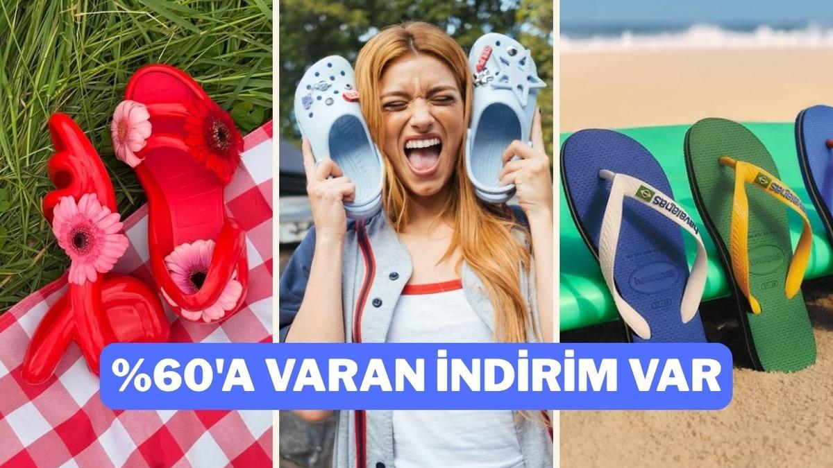 Modası hiç geçmeyen terlik modellerinde büyük indirim var