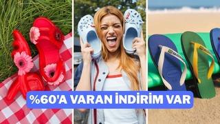 Modası hiç geçmeyen terlik modellerinde büyük indirim var