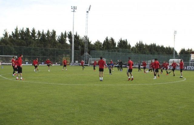 Gazişehir Gaziantep’te Ankaragücü maçı hazırlıklarına başladı