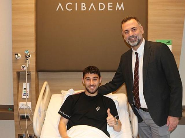 Beşiktaşlı futbolcu Kartal Kayra Yılmaz ameliyat edildi