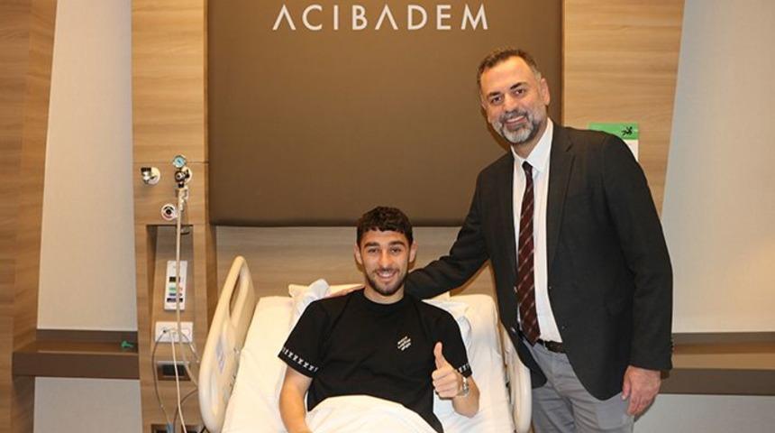 Beşiktaşlı futbolcu Kartal Kayra Yılmaz ameliyat edildi