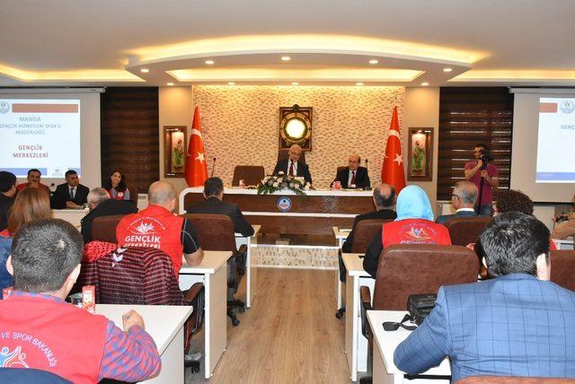 Manisa Gençlik Merkezleri İstişare Toplantısı yapıldı