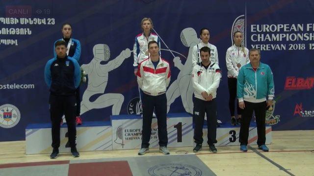23 Yaş Altı Avrupa Eskrim Şampiyonası'nda bronz madalya 
