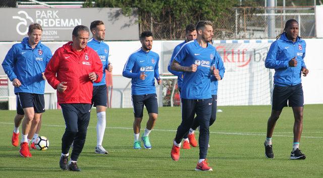 Trabzonspor, Sivasspor maçı hazırlıklarına başladı