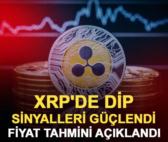 XRP'de dip sinyalleri güçlendi, fiyat tahmini açıklandı