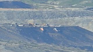 Şırnak’ta hafriyat sahasında toprak kayması: Park halindeki 2 araç şarampole yuvarlandı