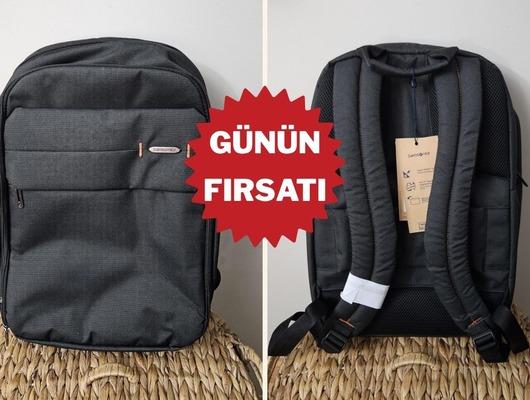 Hafif ve şık: Samsonite sırt &ccedil;antası g&uuml;n&uuml;n fırsat &uuml;r&uuml;n&uuml; oldu