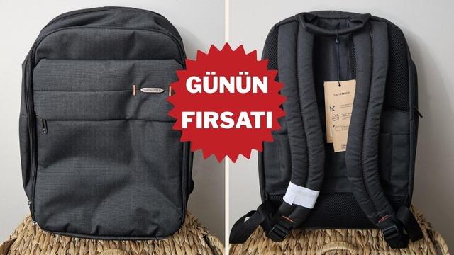 Kaçırılmayacak fırsat: Samsonite sırt çantası kısa süreliğine indirimde