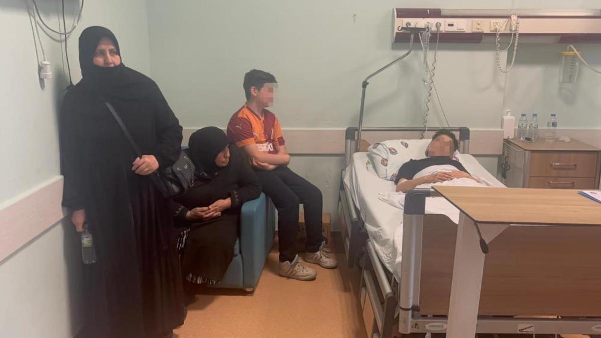 Bakanlar okula silahlı saldırıda yaralanan &ouml;ğrencileri ziyaret etti 1