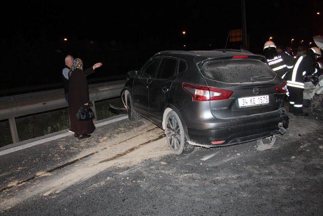 Körfez'de zincirleme kaza: 3 yaralı