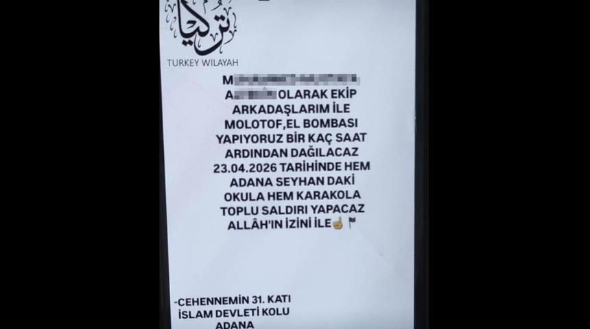 T&uuml;yler &uuml;rperten ifadeler: Sosyal medyadan "saldırı yapacağız" paylaşımına g&ouml;zaltı
