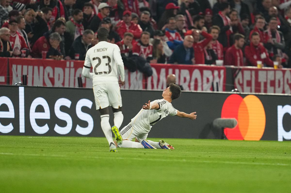 Arda G&uuml;ler, Şampiyonlar Ligi nde yine orta sahadan attı! Bu sefer 35. saniyede... 2