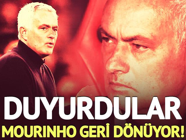 Fenerbah&ccedil;e'den ayrılmıştı! Jose Mourinho geri d&ouml;n&uuml;yor