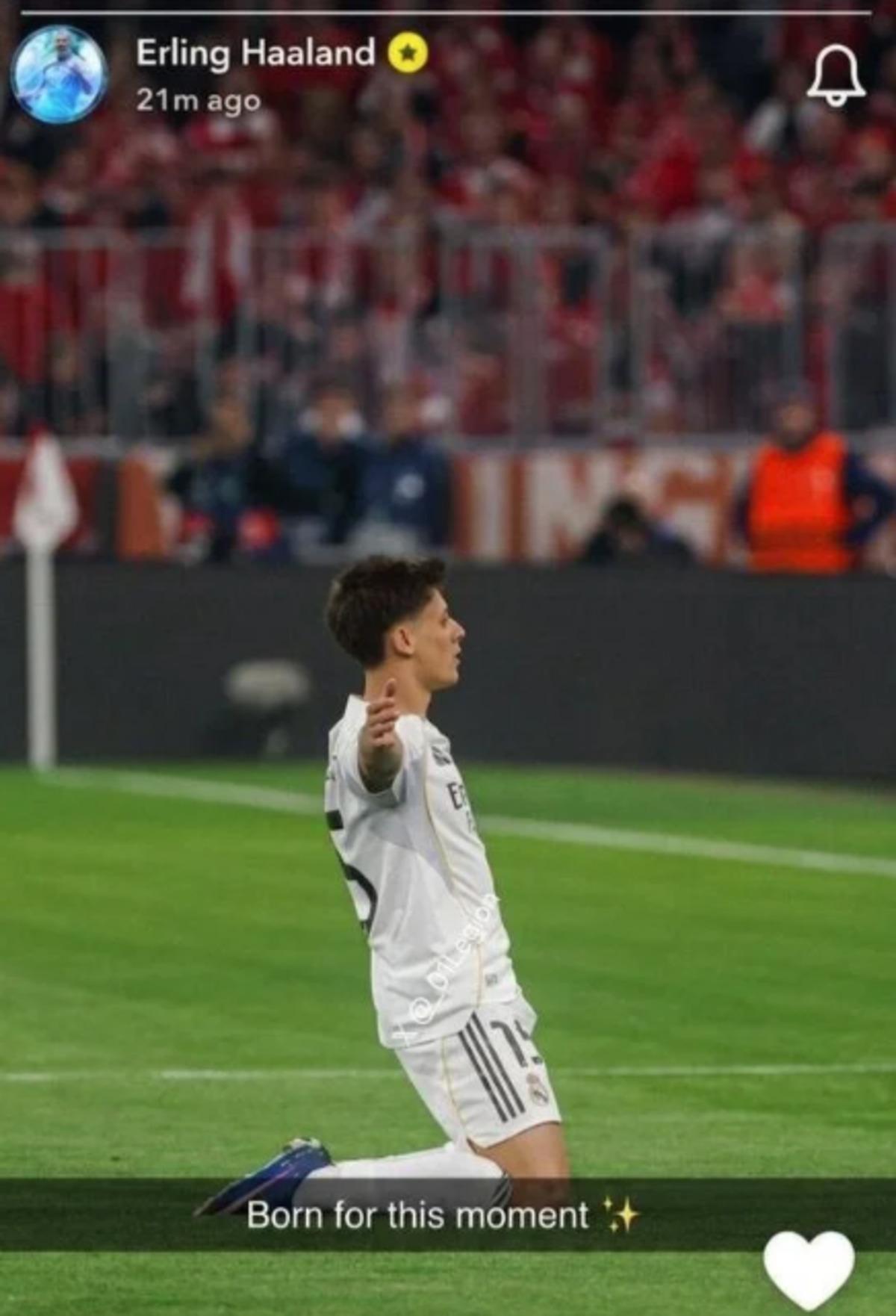 Haaland bile kayıtsız kalamadı! Şahsi hesabından Arda G&uuml;ler i paylaştı 2