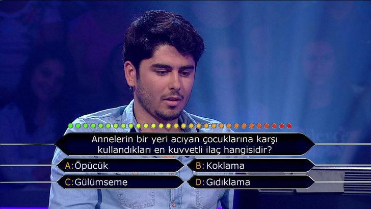 Kim Milyoner Olmak İster'e damga vuran sorular G5