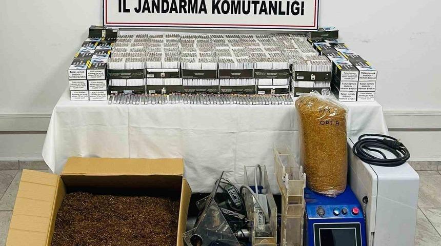 K&uuml;tahya&rsquo;da ka&ccedil;ak t&uuml;t&uuml;n operasyonu