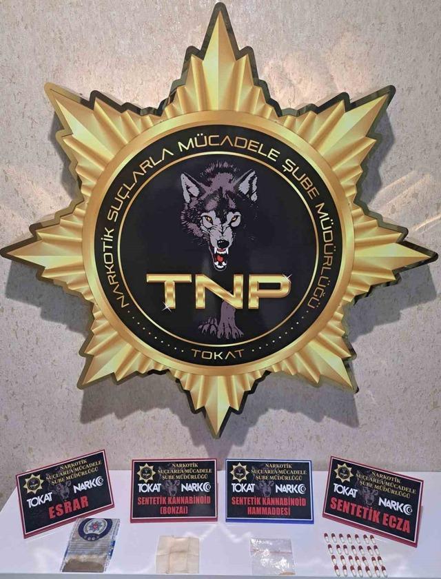 Tokat&rsquo;ta zehir tacirlerine operasyon: 1 tutuklama 2