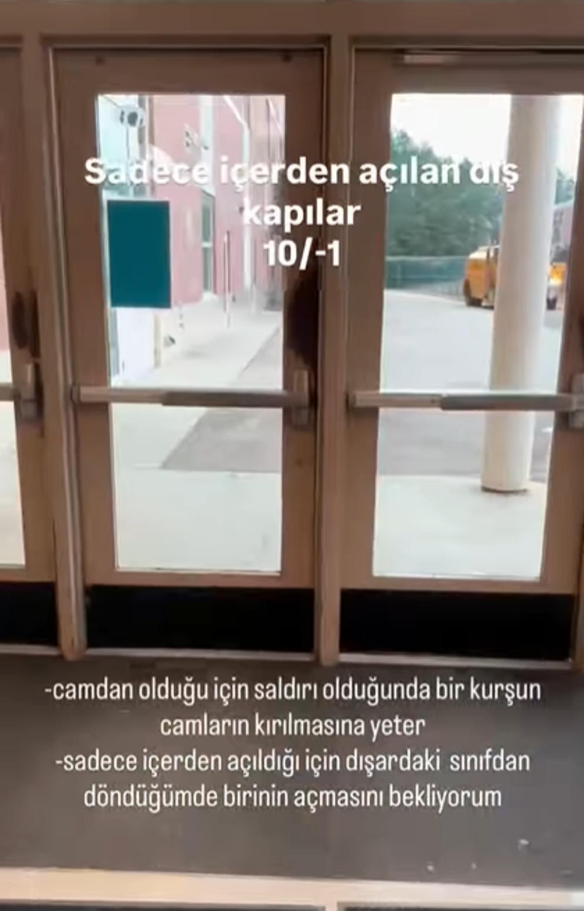 Amerikan okullarındaki saldırı &ouml;nlemleri: Tek tek g&ouml;sterdi! 1