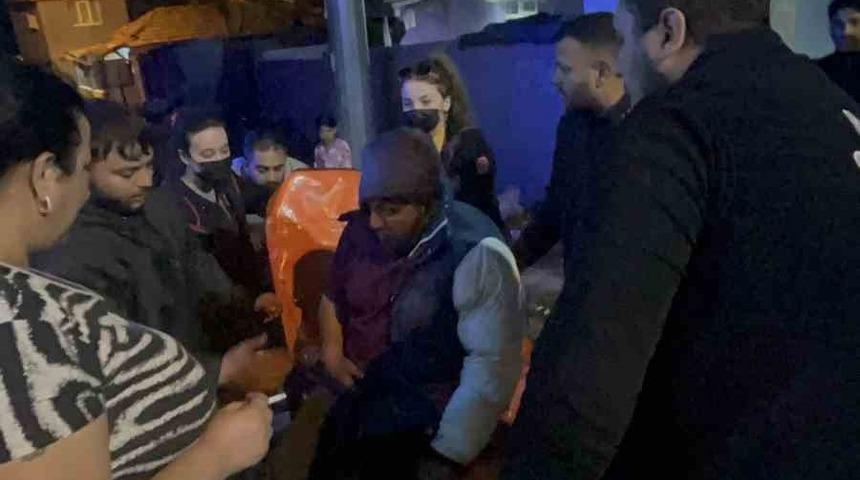 Bir anda parlayan at sahibine kabusu yaşattı