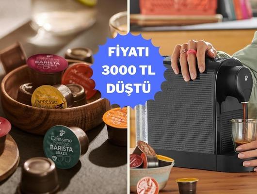 Mutfağınızın yeni baristası Tchibo kahve makinesinde indirim var!