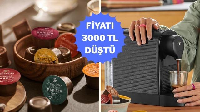  Tchibo kahve makinesinde yılın ilk büyük indirimi başladı