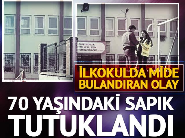 İlkokulda mide bulandıran olay
