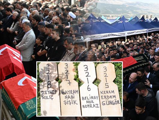 Okul saldırısında vefat edenler toprağa verildi! Kahreden g&ouml;r&uuml;nt&uuml;ler