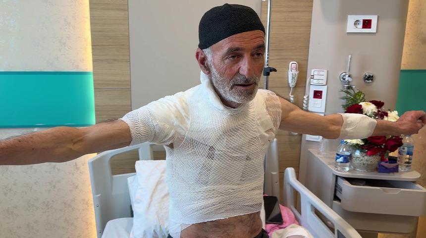 Kendi tamir etmek istedi: &Uuml;zerine kaynar su d&ouml;k&uuml;ld&uuml;, v&uuml;cudu yandı!