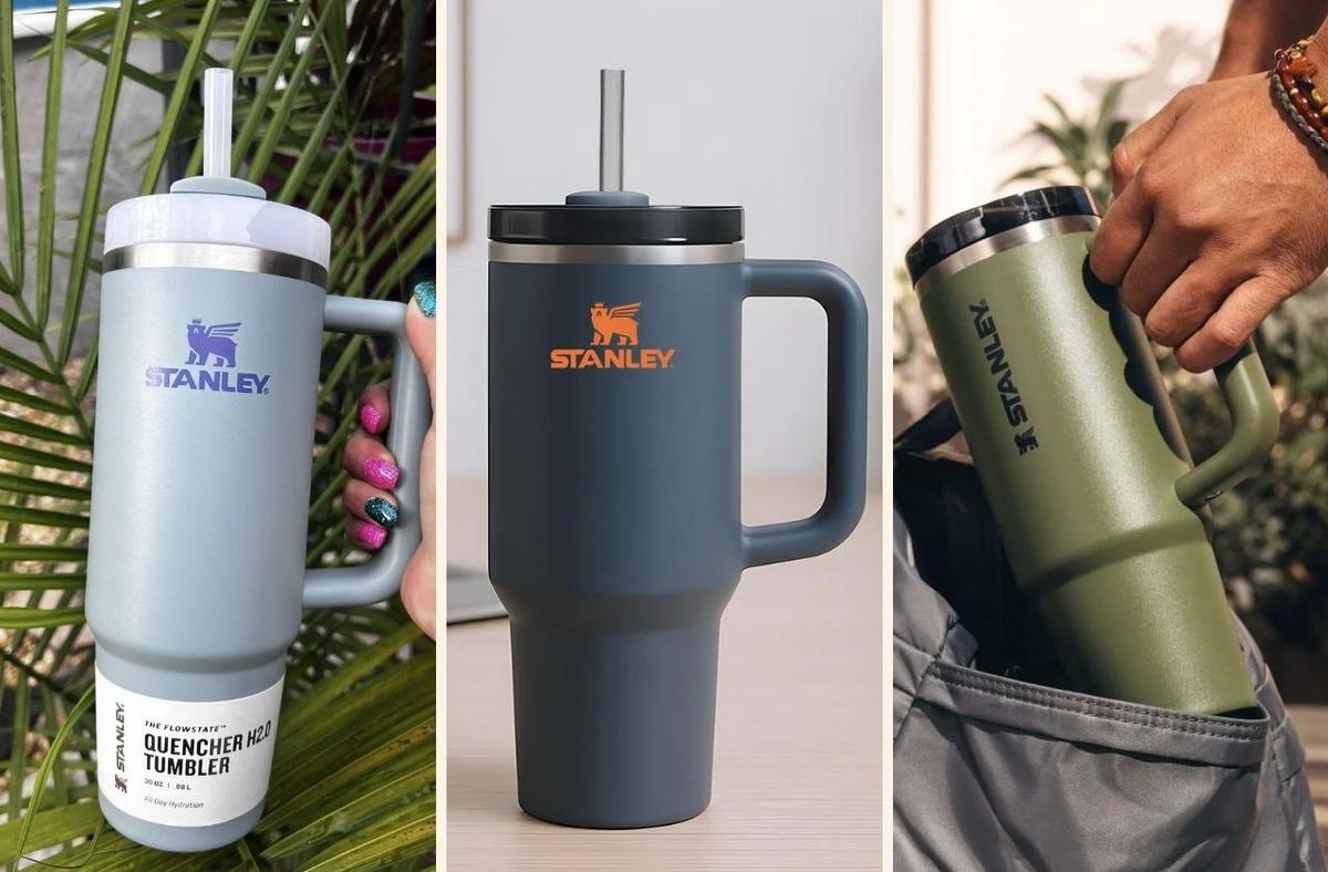 Yanan arabadan sağlam çıkan o termos: Stanley Quencher de indirim var 1