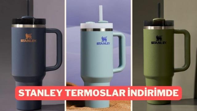 Yanan arabadan sağlam çıkan o termos: Stanley Quencher'de indirim var