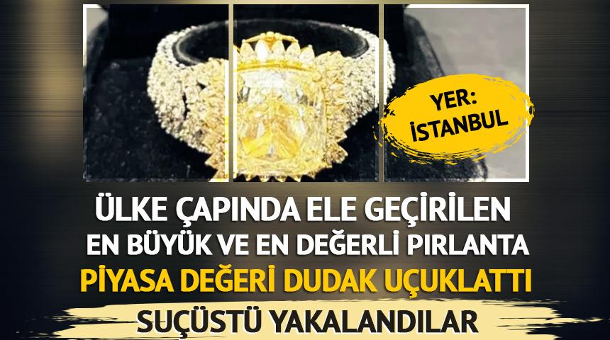80 karat değerli taşları satmaya &ccedil;alışırken yakalandılar!