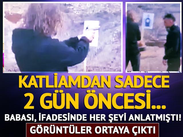 Katliamdan 2 g&uuml;n &ouml;nce... Poligondaki g&ouml;r&uuml;nt&uuml;leri ortaya &ccedil;ıktı