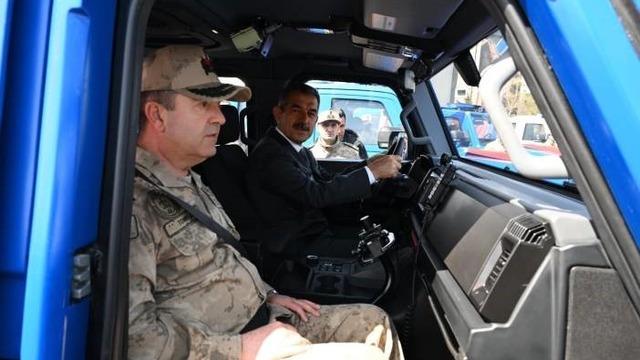 Şırnak’ta zırhlı araçlar hizmete alındı