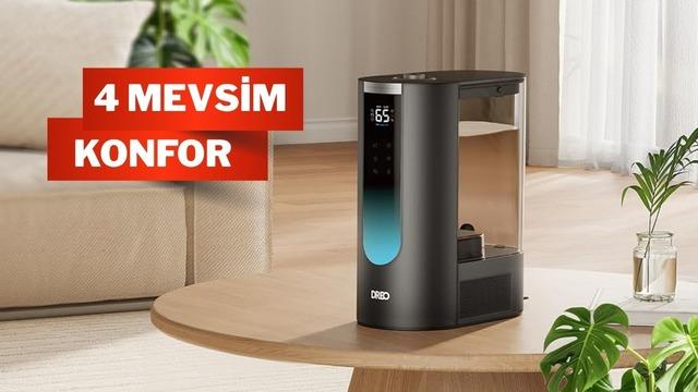 Evde daha sağlıklı bir hava için: Dreo nemlendiricide indirim var