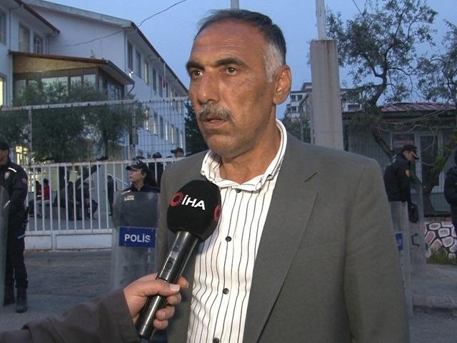 Okul saldırısına ilk gelenlerden biriydi! 'Bir şey dikkatimi &ccedil;ekti'