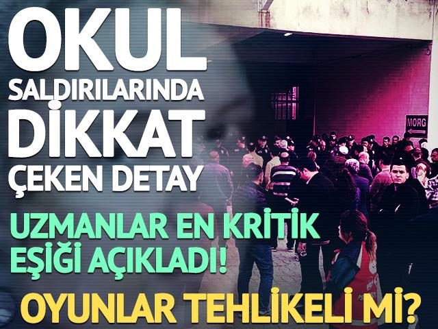 Okullardaki saldırıların perde arkası: Uzmanlar en kritik eşiği a&ccedil;ıkladı