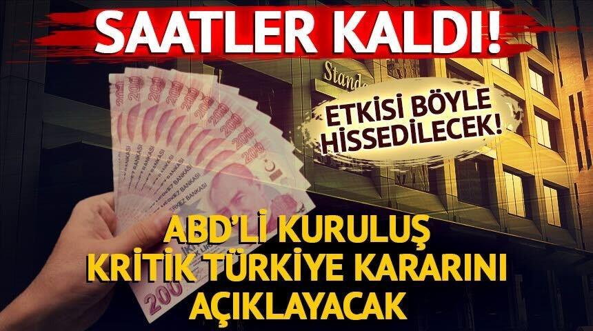 S&P yarın T&uuml;rkiye'nin notunu a&ccedil;ıklıyor, BIST'e etkisi ne olur