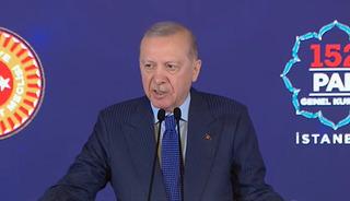 Cumhurbaşkanı Erdoğan, Parlamento Başkanlarını Kabul toplantısında konuşuyor