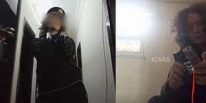 Okul saldırısının katiline ait yeni g&ouml;r&uuml;nt&uuml;ler: Polis kıyafeti, silahlar...