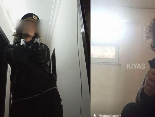 Okul saldırısının katiline ait yeni g&ouml;r&uuml;nt&uuml;ler: Polis kıyafeti, silahlar...