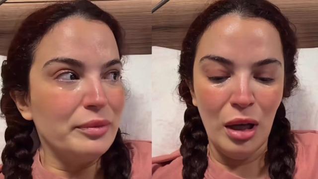 Aslı Bekiroğlu hastaneden çıkamıyor! Ağlayarak paylaştı