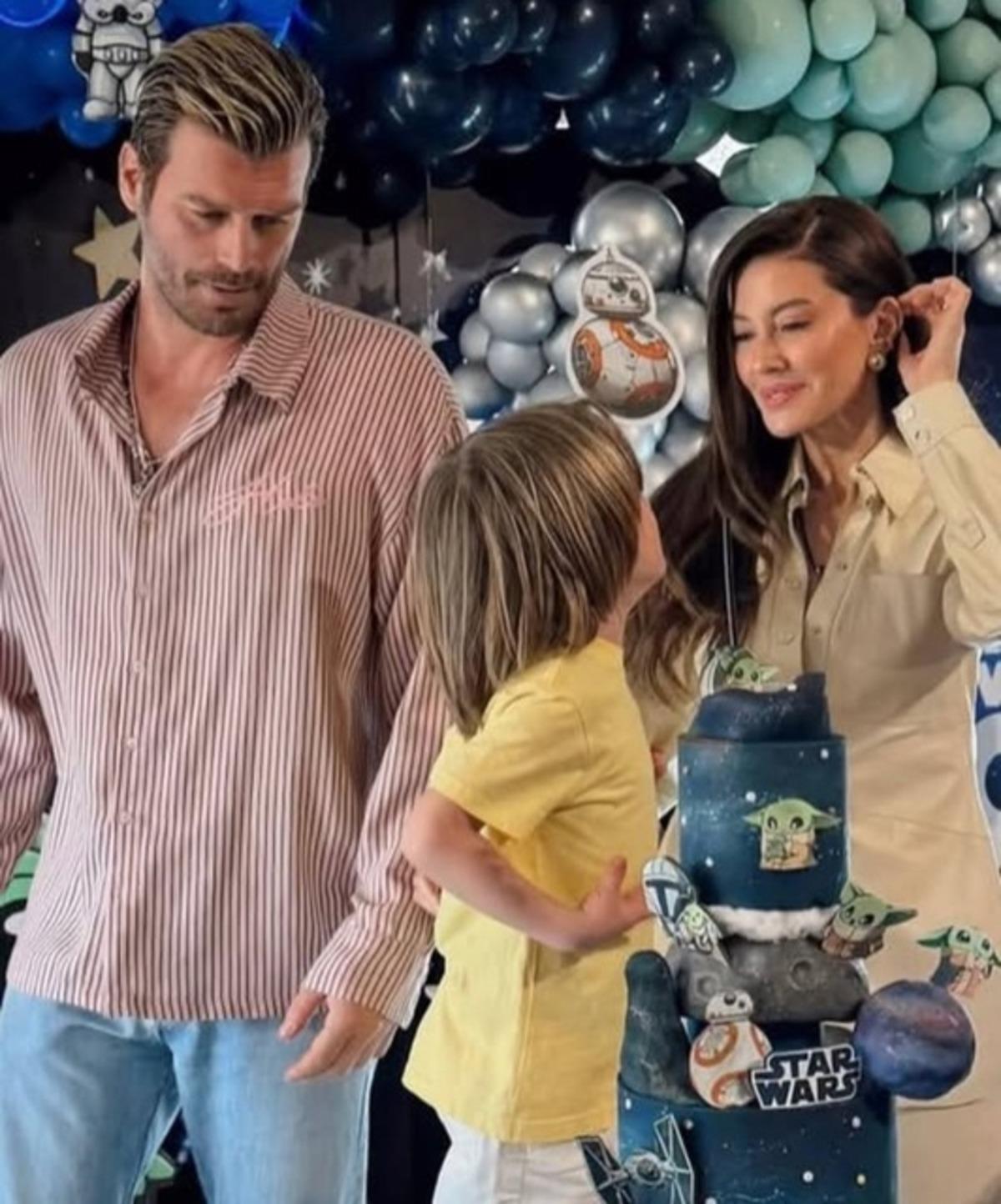 Kıvan&ccedil; Tatlıtuğ ile Başak Dizer in oğlu Kurt Efe 4 yaşında!  Aynı babası   2