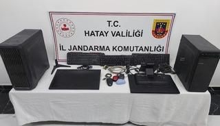 Hatay'da iş yerinden hırsızlık yapan 5 zanlı tutuklandı
