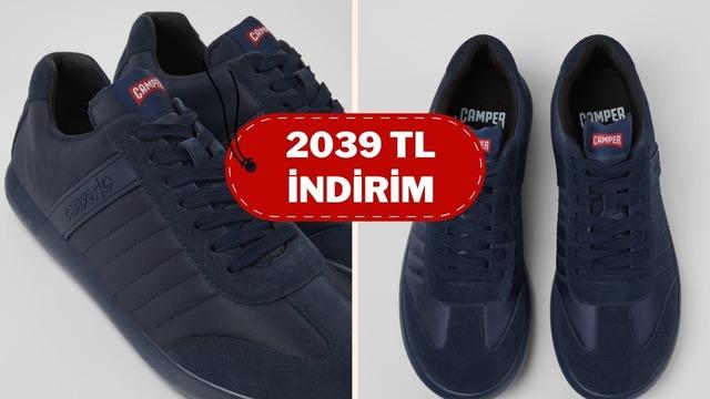 Fiyatı 2039 TL düştü! Camper ayakkabı indirime girdi!