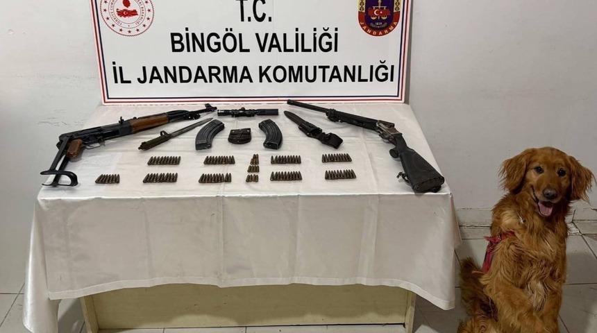 Bing&ouml;l&rsquo;de silah ve m&uuml;himmat ele ge&ccedil;irildi