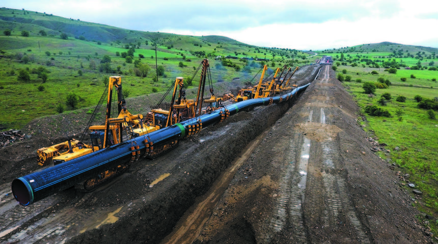TANAP'tan gaz akışı haziranda başlıyor